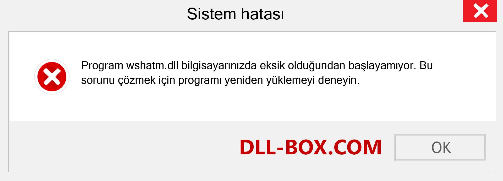 wshatm.dll dosyası eksik mi? Windows 7, 8, 10 için İndirin - Windows'ta wshatm dll Eksik Hatasını Düzeltin, fotoğraflar, resimler